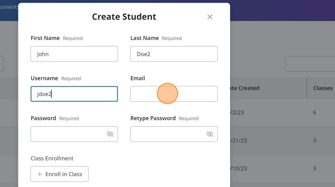 Screenshot showing step.