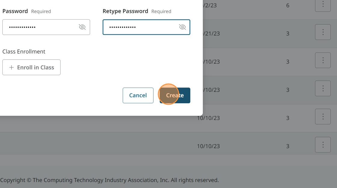 Screenshot showing step.