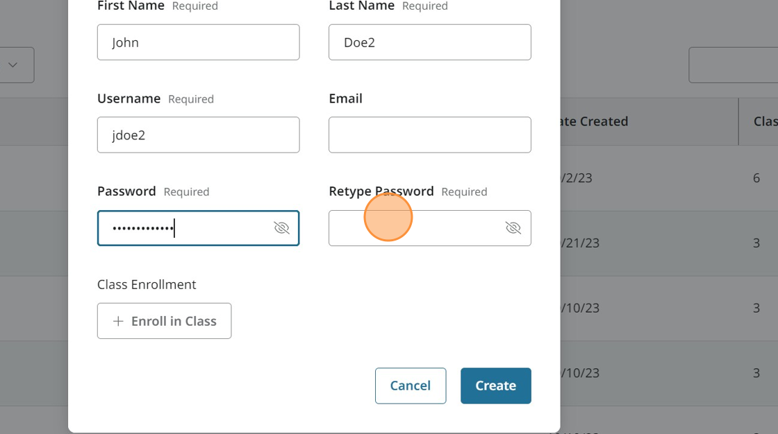 Screenshot showing step.